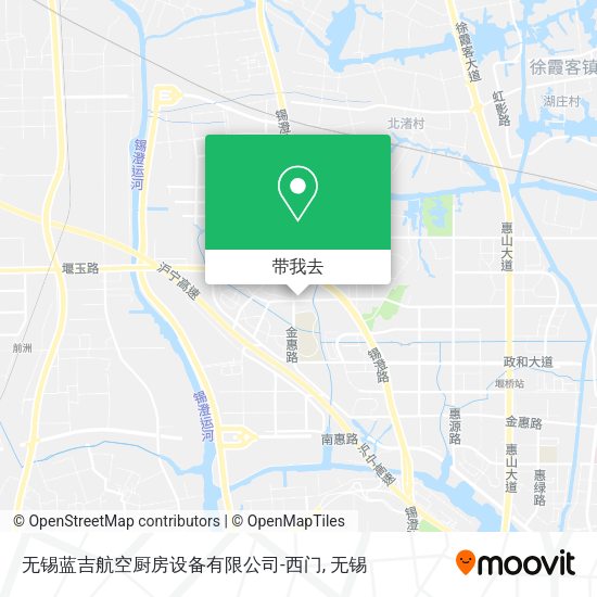 无锡蓝吉航空厨房设备有限公司-西门地图