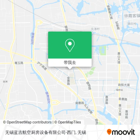 无锡蓝吉航空厨房设备有限公司-西门地图