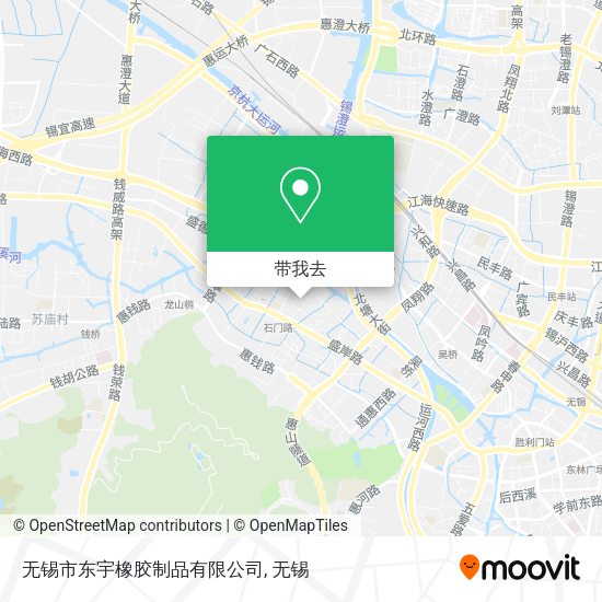 无锡市东宇橡胶制品有限公司地图