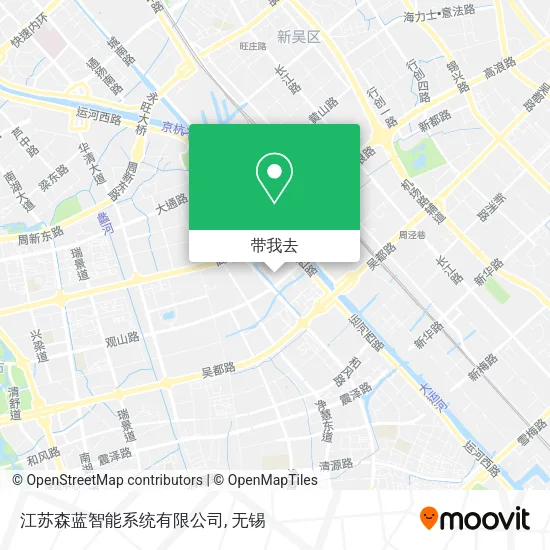 江苏森蓝智能系统有限公司地图