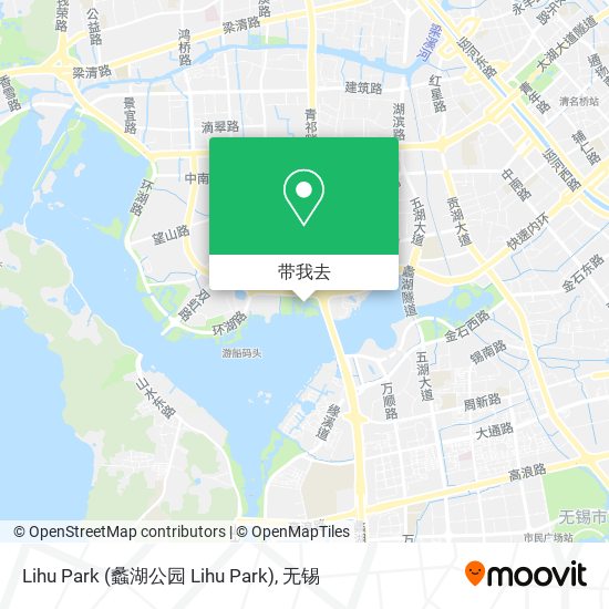 Lihu Park (蠡湖公园 Lihu Park)地图