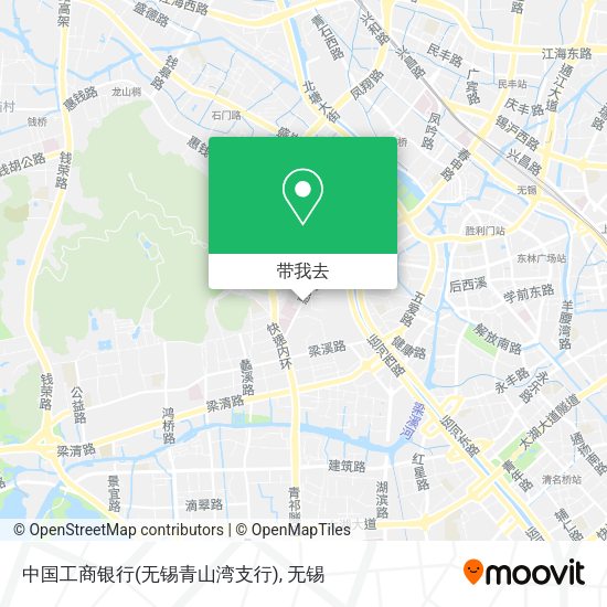 中国工商银行(无锡青山湾支行)地图