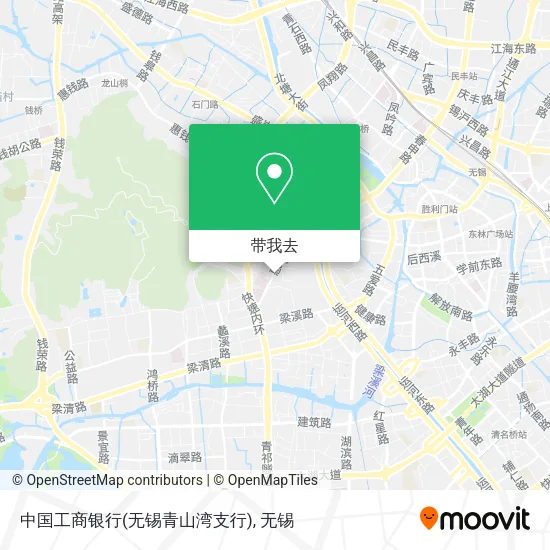 中国工商银行(无锡青山湾支行)地图