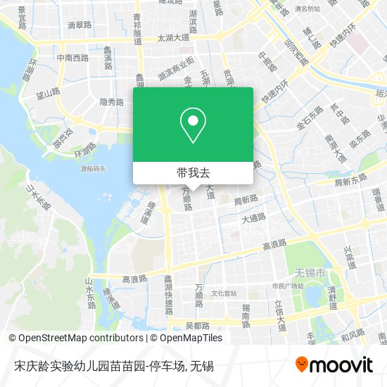 宋庆龄实验幼儿园苗苗园-停车场地图