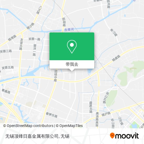 无锡顶锋日嘉金属有限公司地图