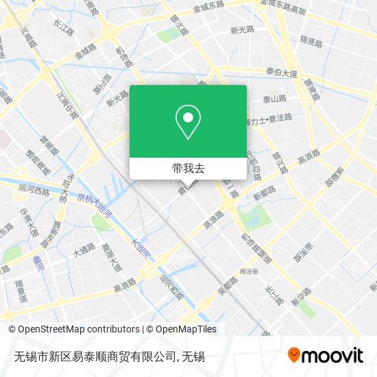 无锡市新区易泰顺商贸有限公司地图