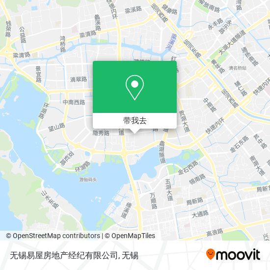 无锡易屋房地产经纪有限公司地图