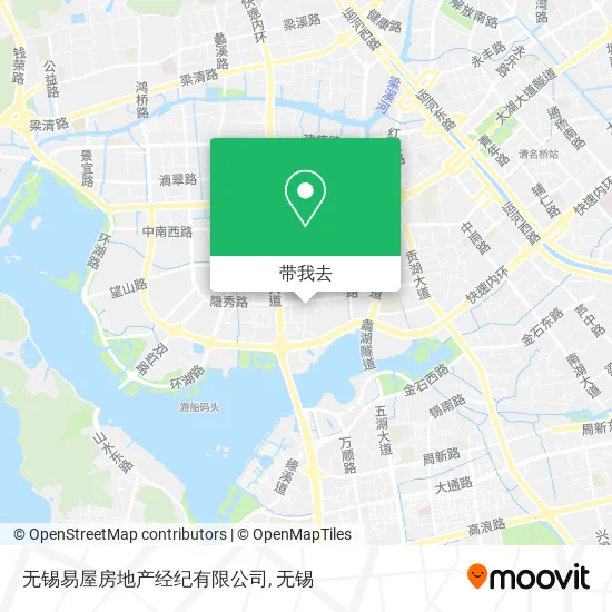 无锡易屋房地产经纪有限公司地图