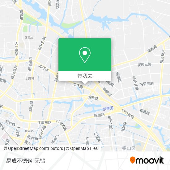 易成不锈钢地图