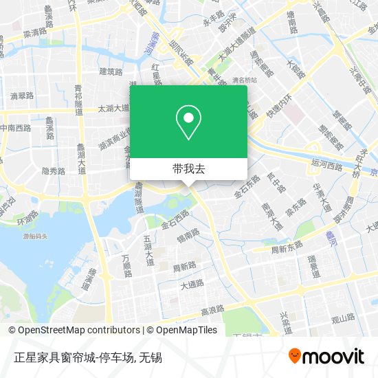 正星家具窗帘城-停车场地图