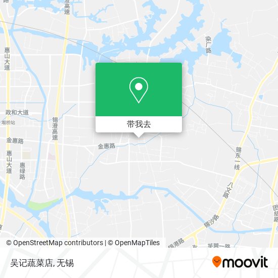 吴记蔬菜店地图