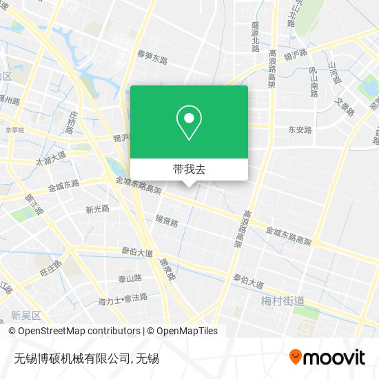 无锡博硕机械有限公司地图