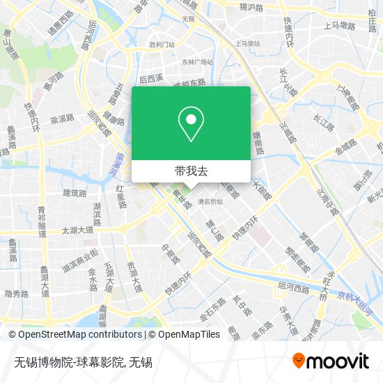 无锡博物院-球幕影院地图