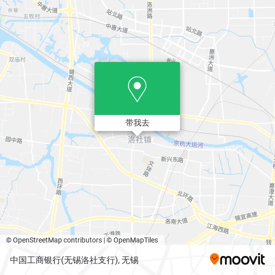 中国工商银行(无锡洛社支行)地图
