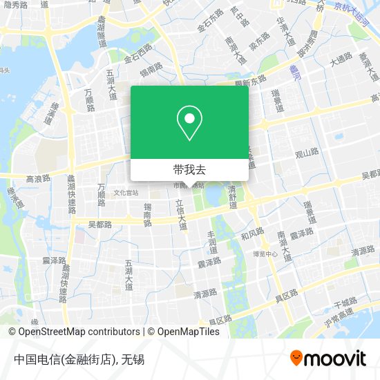 中国电信(金融街店)地图