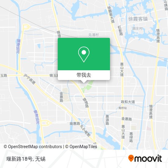 堰新路18号地图
