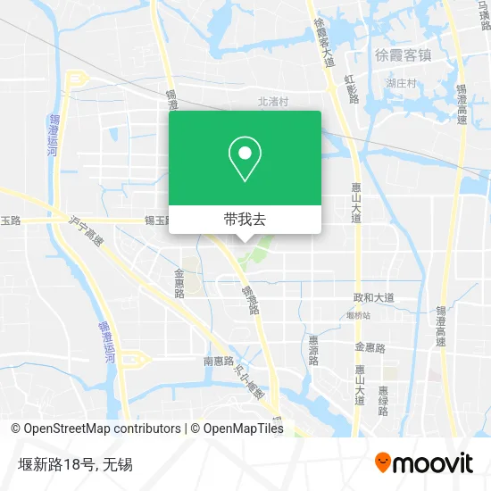 堰新路18号地图