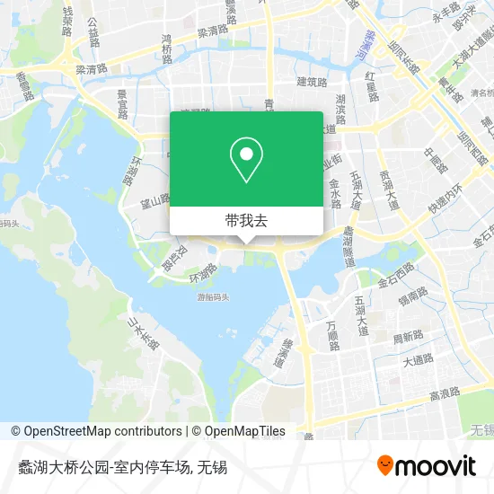 蠡湖大桥公园-室内停车场地图