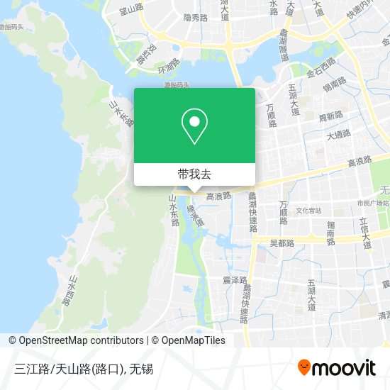 三江路/天山路(路口)地图