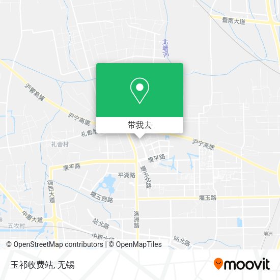 玉祁收费站地图