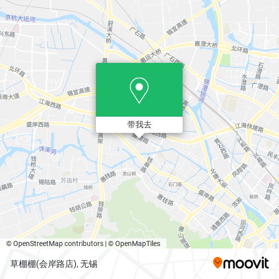 草棚棚(会岸路店)地图