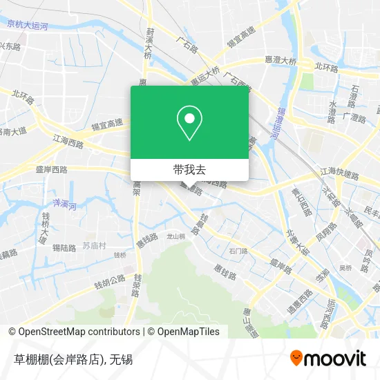 草棚棚(会岸路店)地图