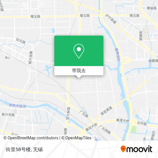 街里58号楼地图