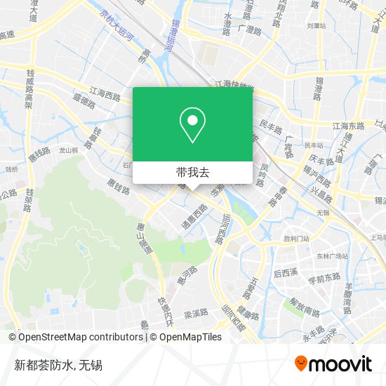 新都荟防水地图