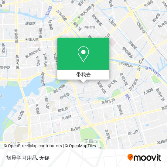 旭晨学习用品地图