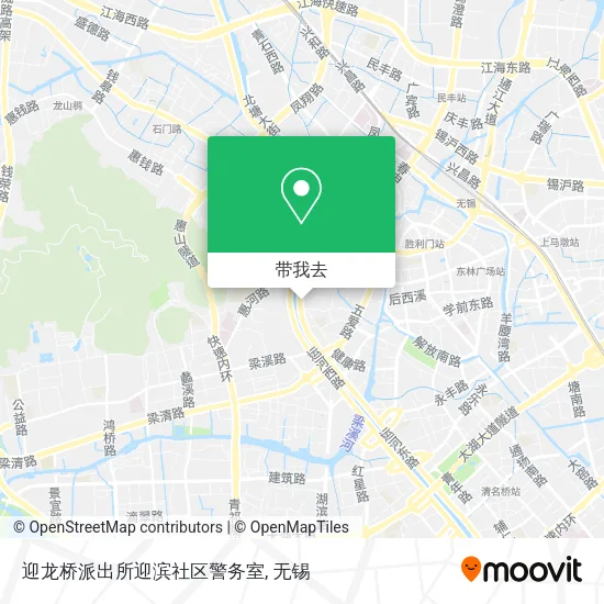 迎龙桥派出所迎滨社区警务室地图