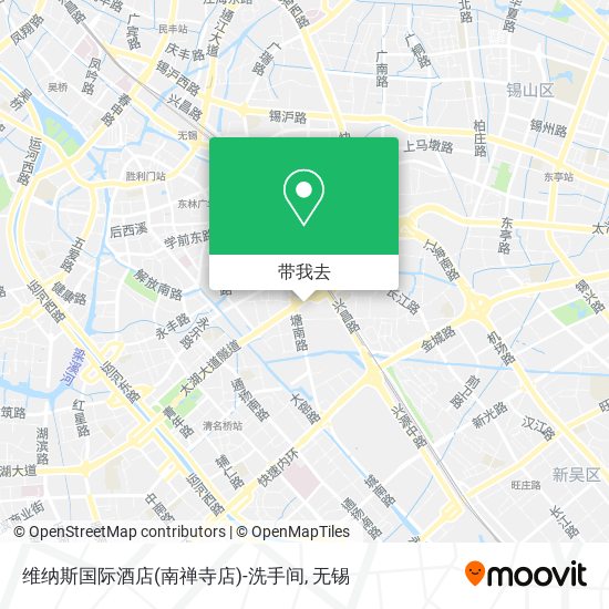 维纳斯国际酒店(南禅寺店)-洗手间地图