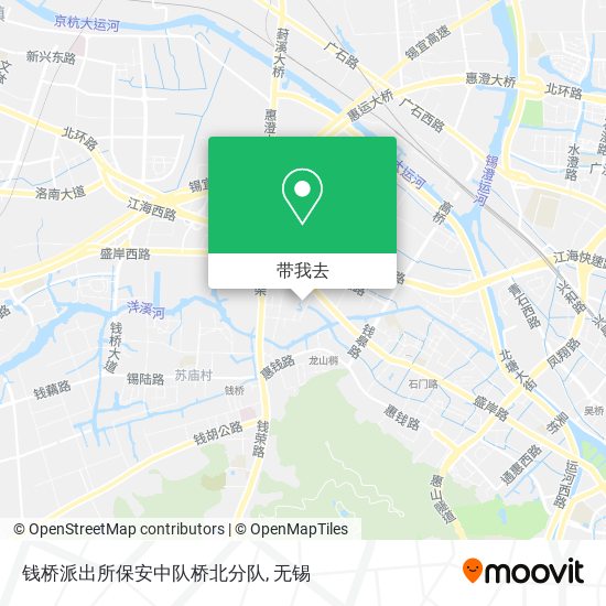 钱桥派出所保安中队桥北分队地图