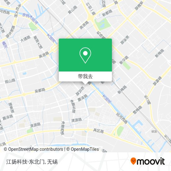 江扬科技-东北门地图
