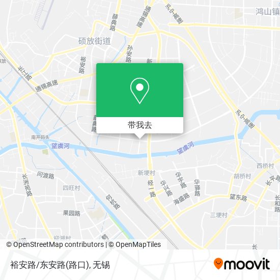 裕安路/东安路(路口)地图