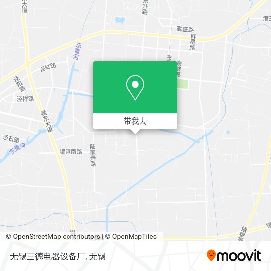 无锡三德电器设备厂地图