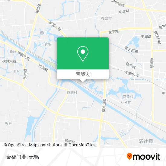 金福门业地图