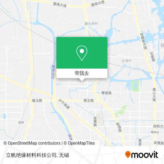 立帆绝缘材料科技公司地图