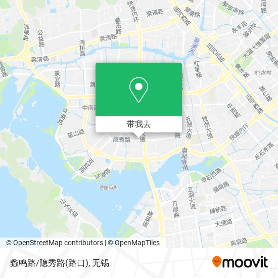 蠡鸣路/隐秀路(路口)地图
