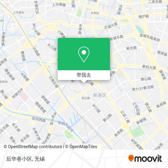 后华巷小区地图