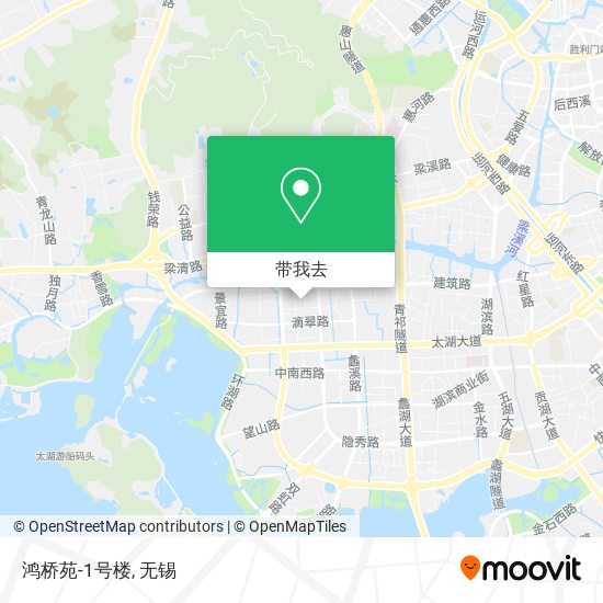 鸿桥苑-1号楼地图