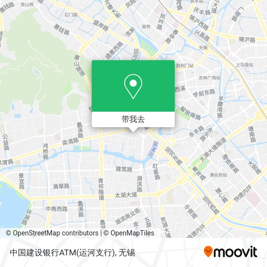 中国建设银行ATM(运河支行)地图