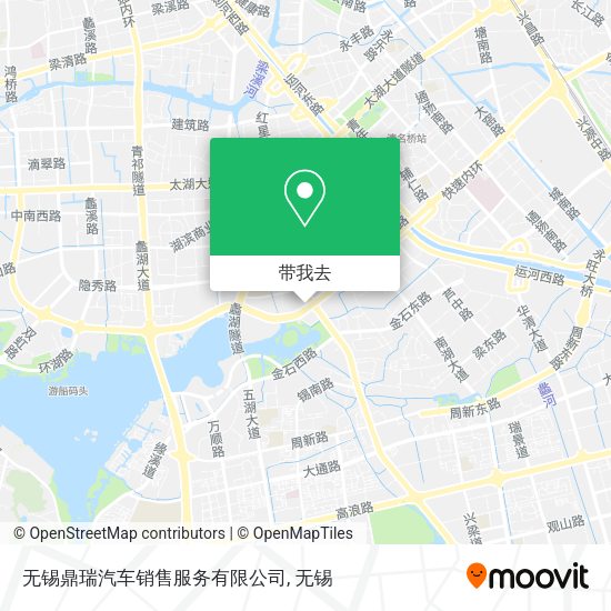 无锡鼎瑞汽车销售服务有限公司地图