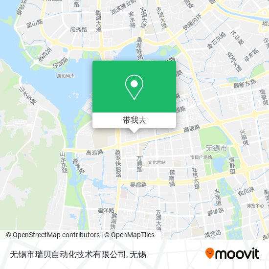 无锡市瑞贝自动化技术有限公司地图