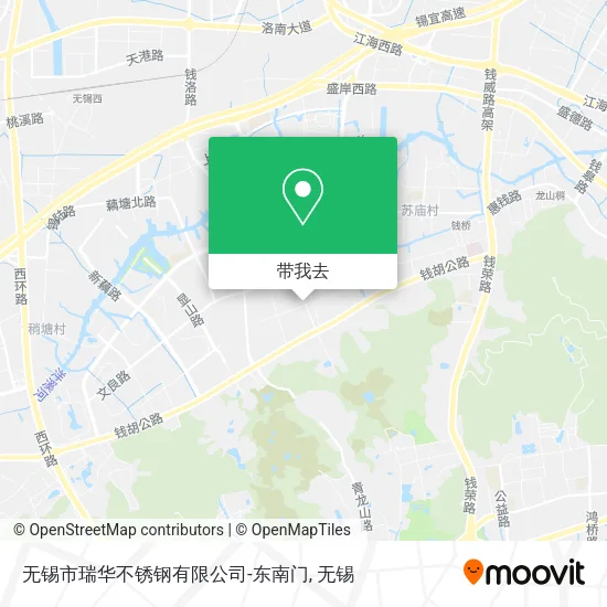 无锡市瑞华不锈钢有限公司-东南门地图