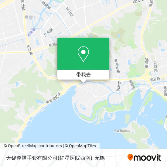 无锡奔腾手套有限公司(红星医院西南)地图