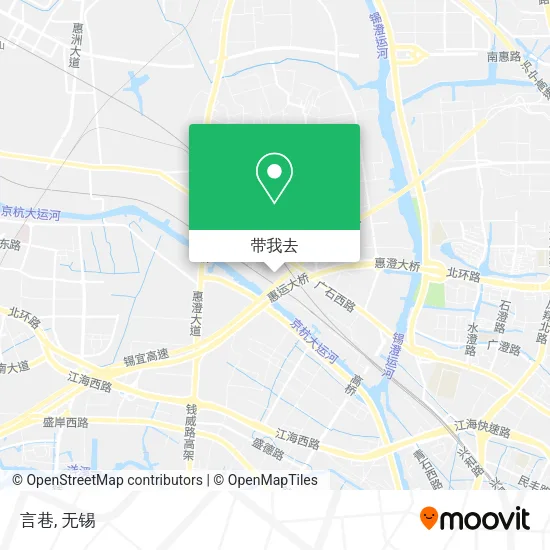 言巷地图