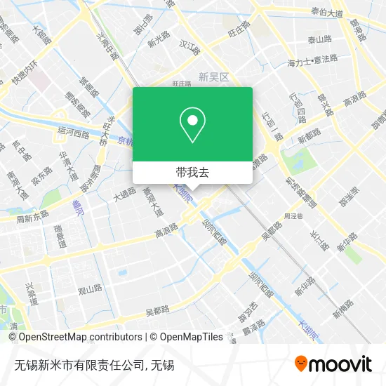 无锡新米市有限责任公司地图