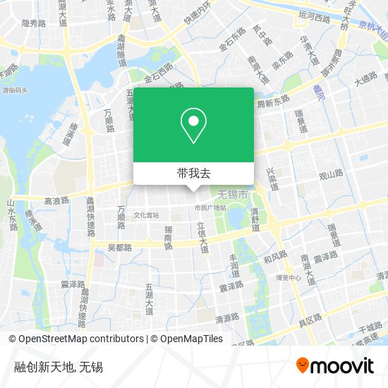 融创新天地地图