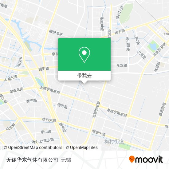 无锡华东气体有限公司地图