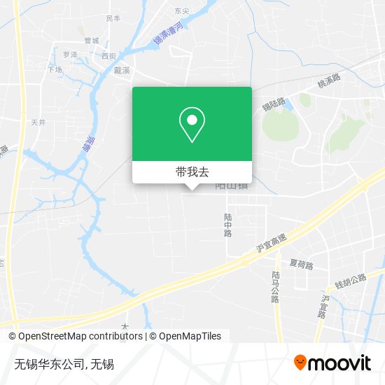 无锡华东公司地图